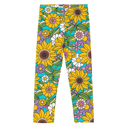 SUNDANCE turquoise -2- Kids' Leggings | SHALMIAK