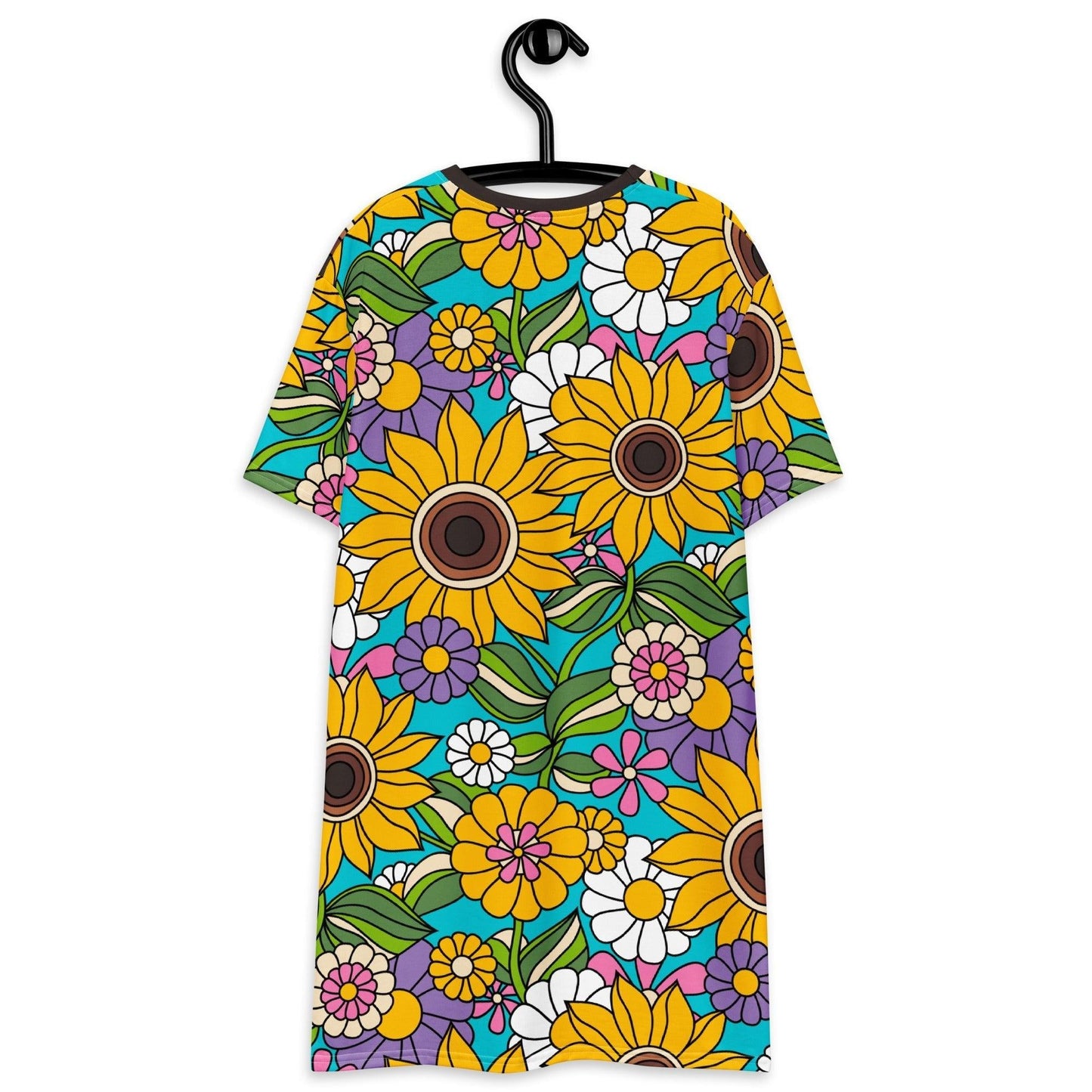 SUNDANCE turquoise - T-Shirt Dress | SHALMIAK