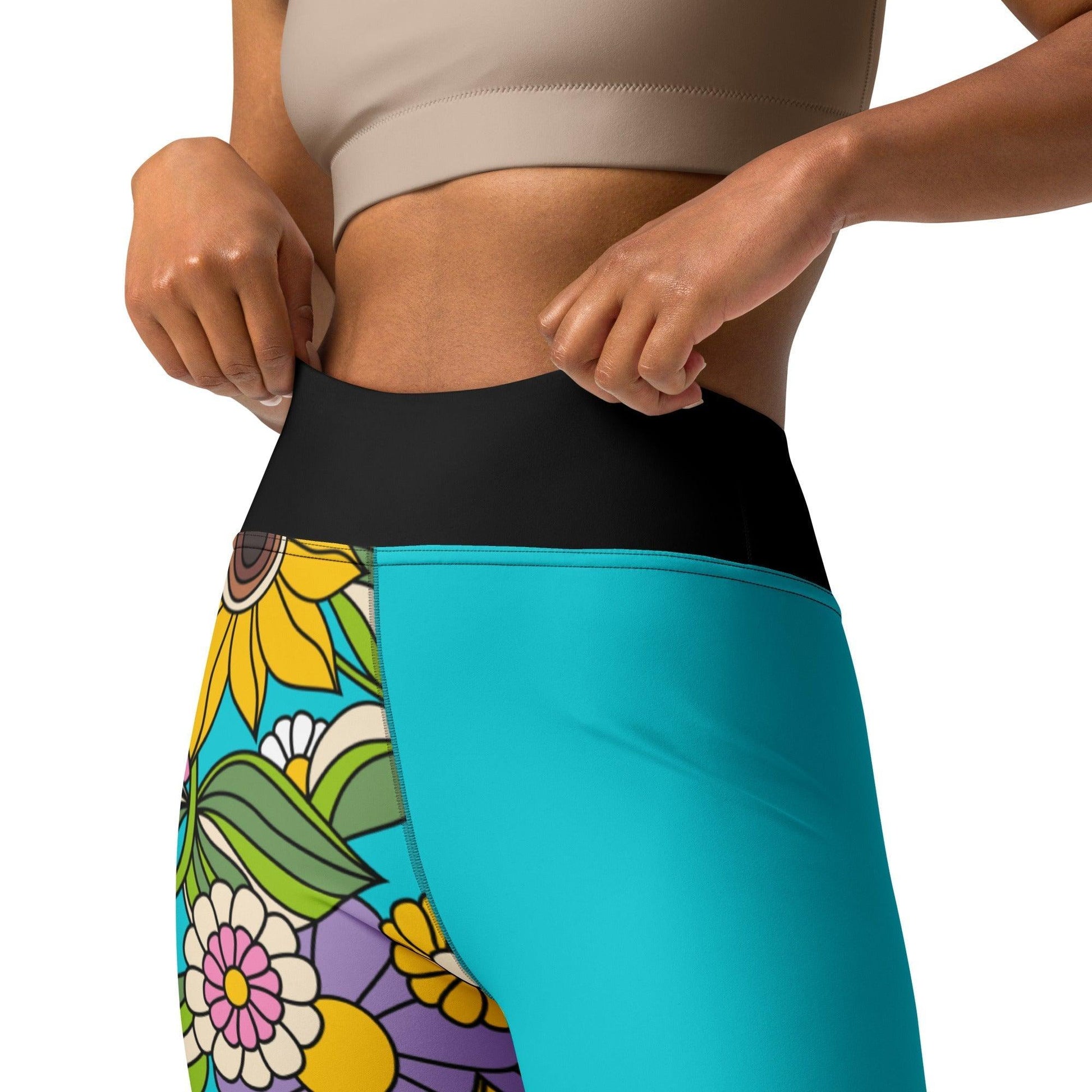 SUNDANCE turquoise - Yoga Leggings | SHALMIAK