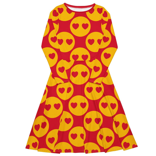 SUPERHAPPY - Midi Dress With Pockets | SHALMIAK