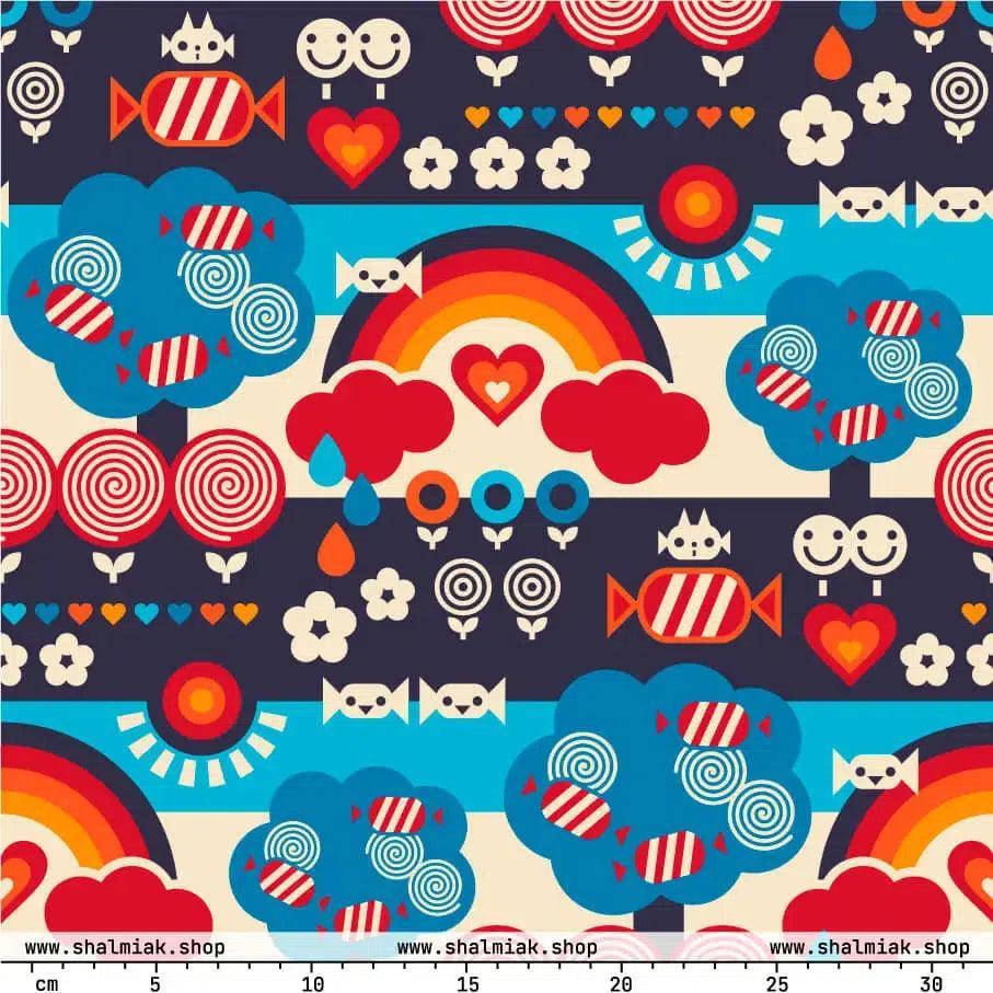 Fabric - SWEET DAYS blue