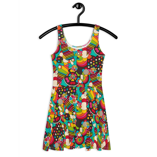 SWEET FREAK mint - Skater Dress | SHALMIAK