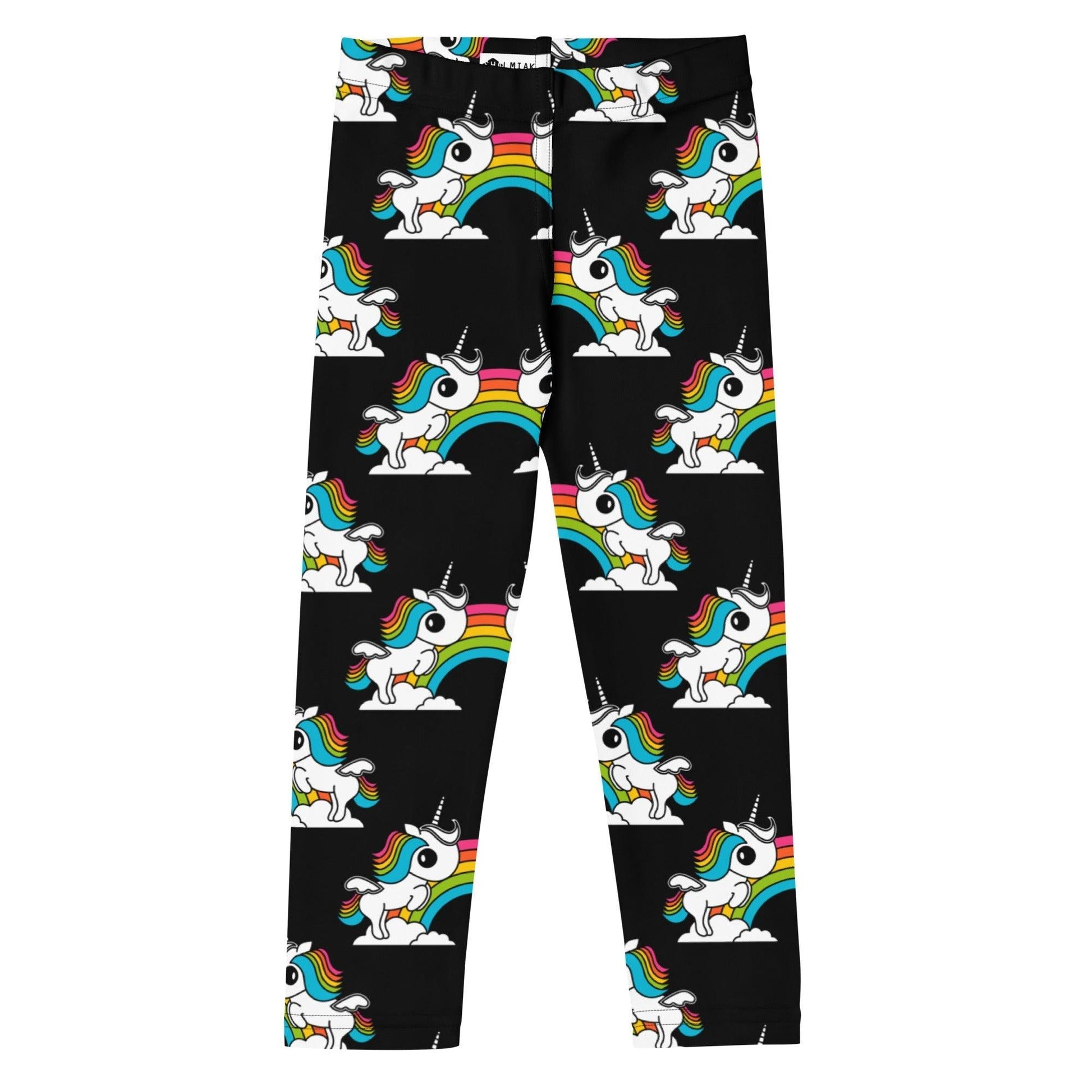 UNIQUE black -2- Kids' Leggings | SHALMIAK