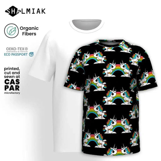 UNIQUE black - Organic Cotton T-Shirt | SHALMIAK