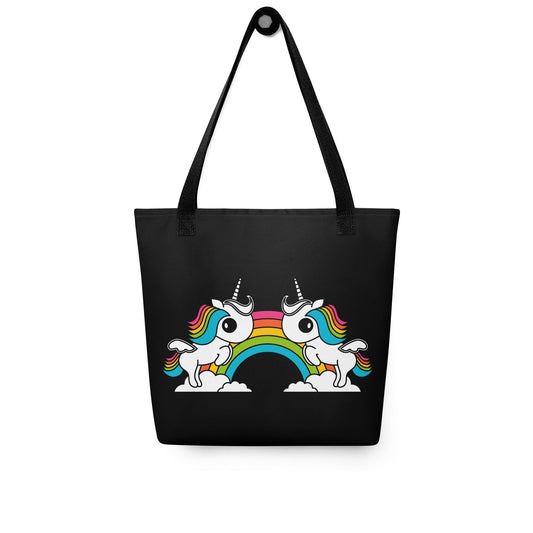 UNIQUE black - Tote Bag | SHALMIAK