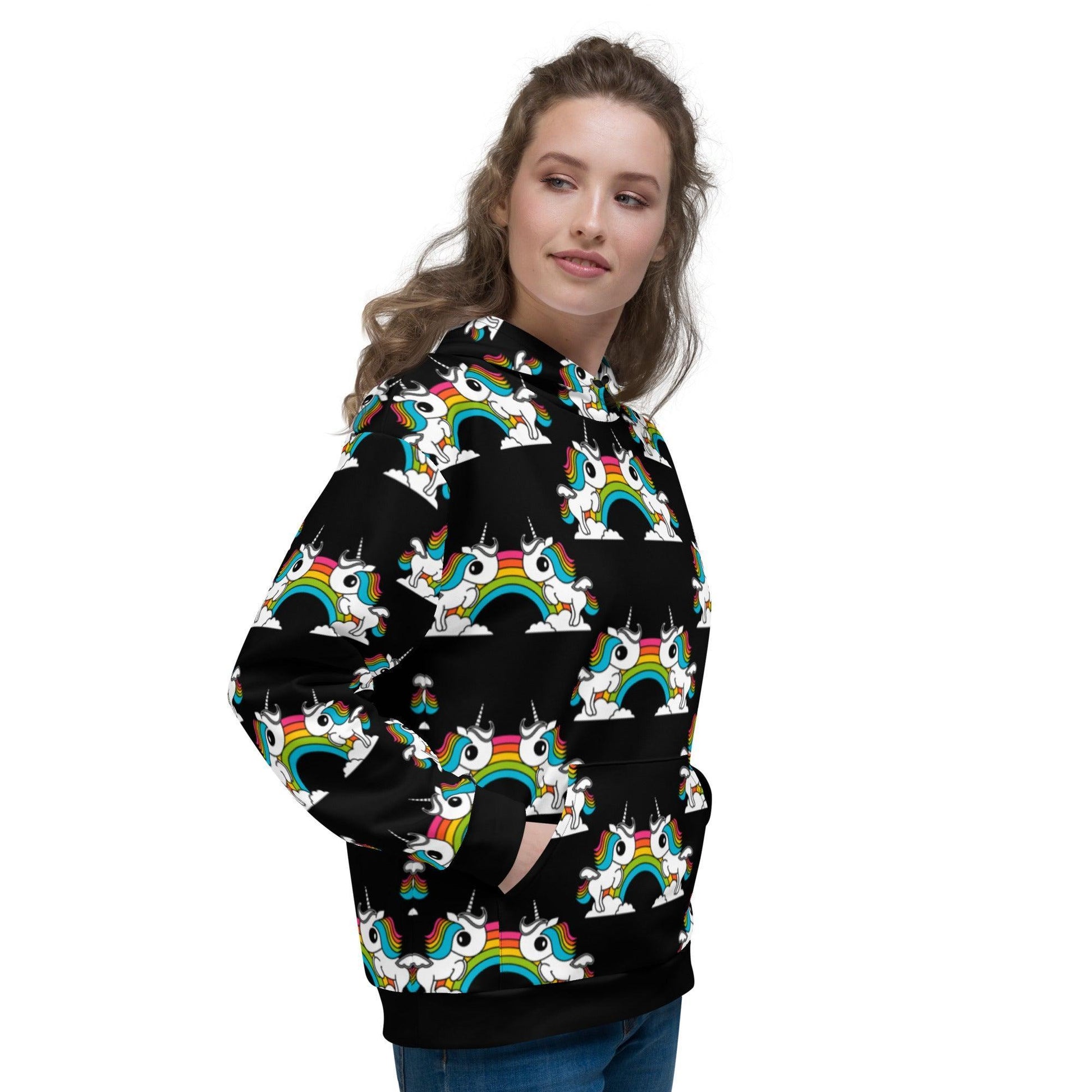 UNIQUE black - Hoodie | SHALMIAK
