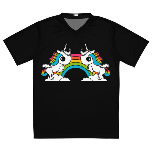 UNIQUE black (just unicorns) - Sports Jersey | SHALMIAK
