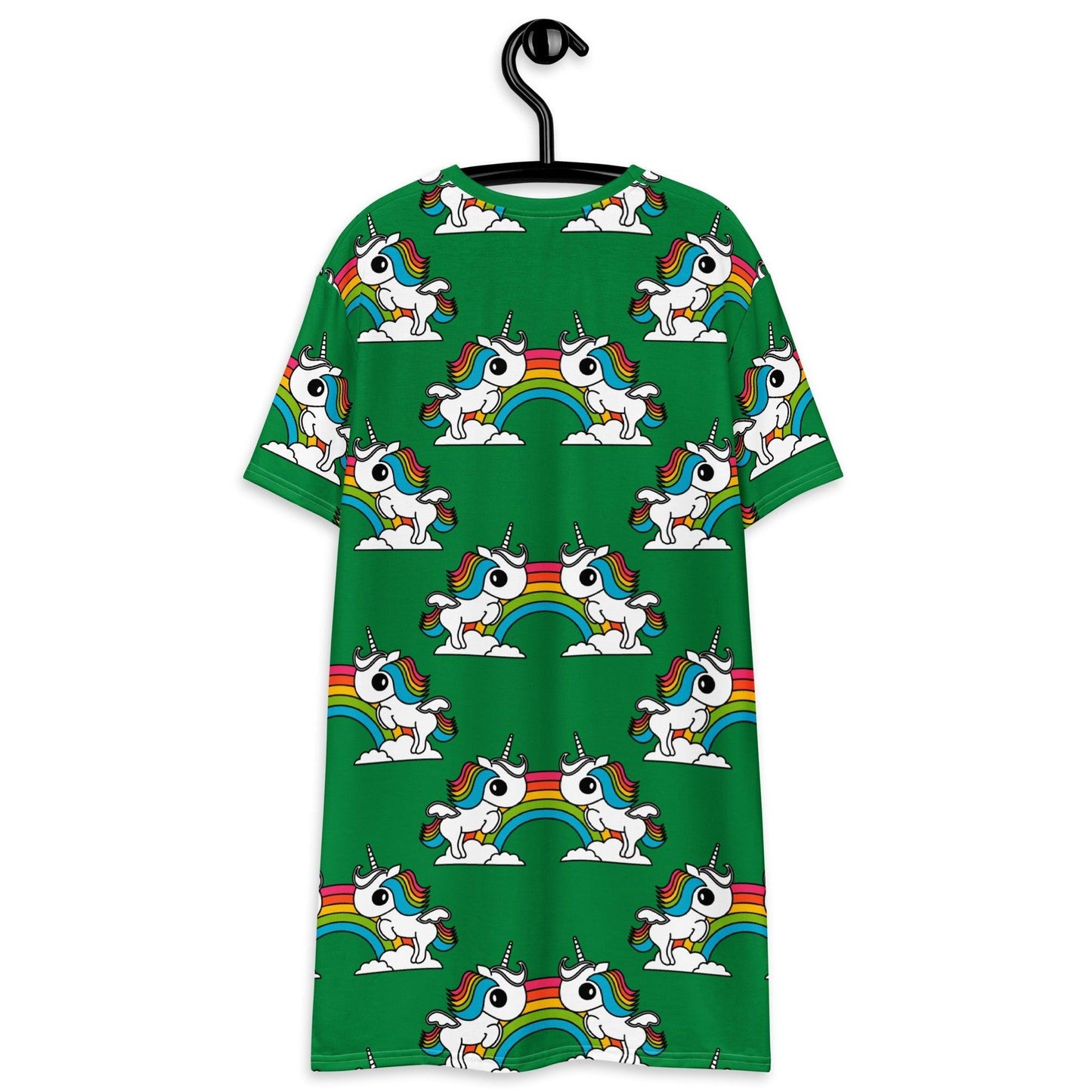 UNIQUE green - T-Shirt Dress | SHALMIAK