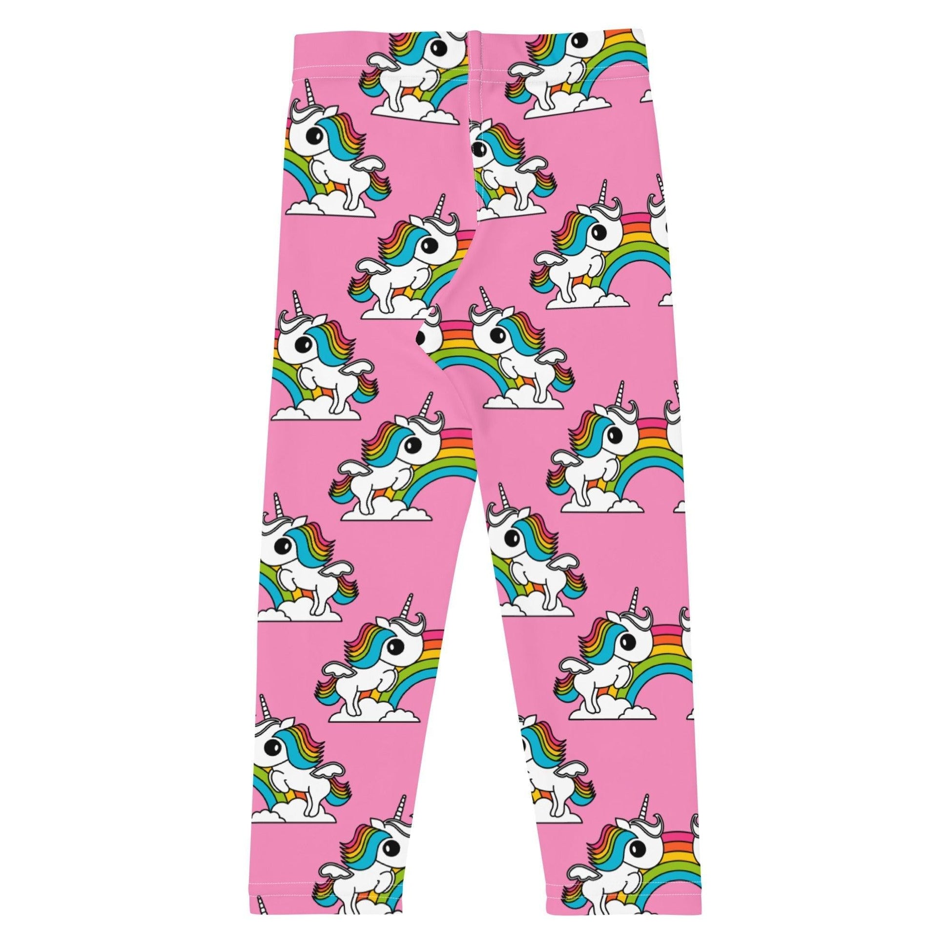 UNIQUE pink -2- Kids' Leggings | SHALMIAK