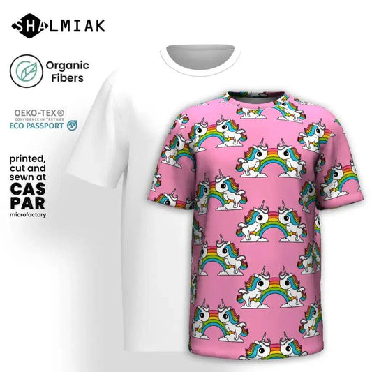 UNIQUE pink - Organic Cotton T-Shirt | SHALMIAK