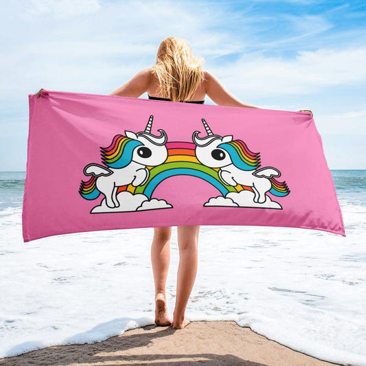 UNIQUE pink - Towel | SHALMIAK