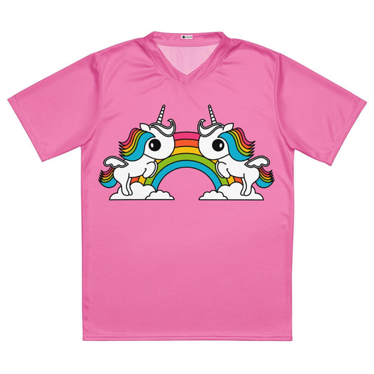 UNIQUE pink (just unicorns) - Sports Jersey | SHALMIAK