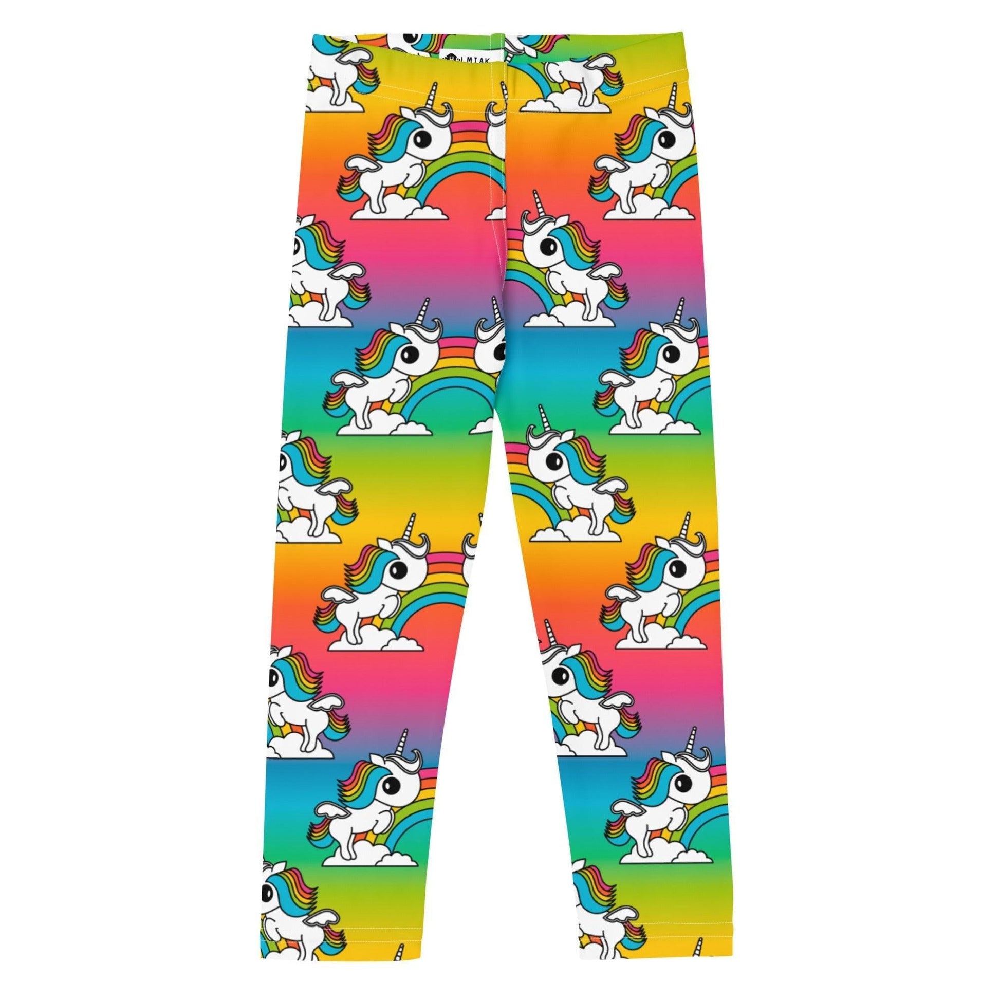 UNIQUE rainbow -2- Kids' Leggings | SHALMIAK