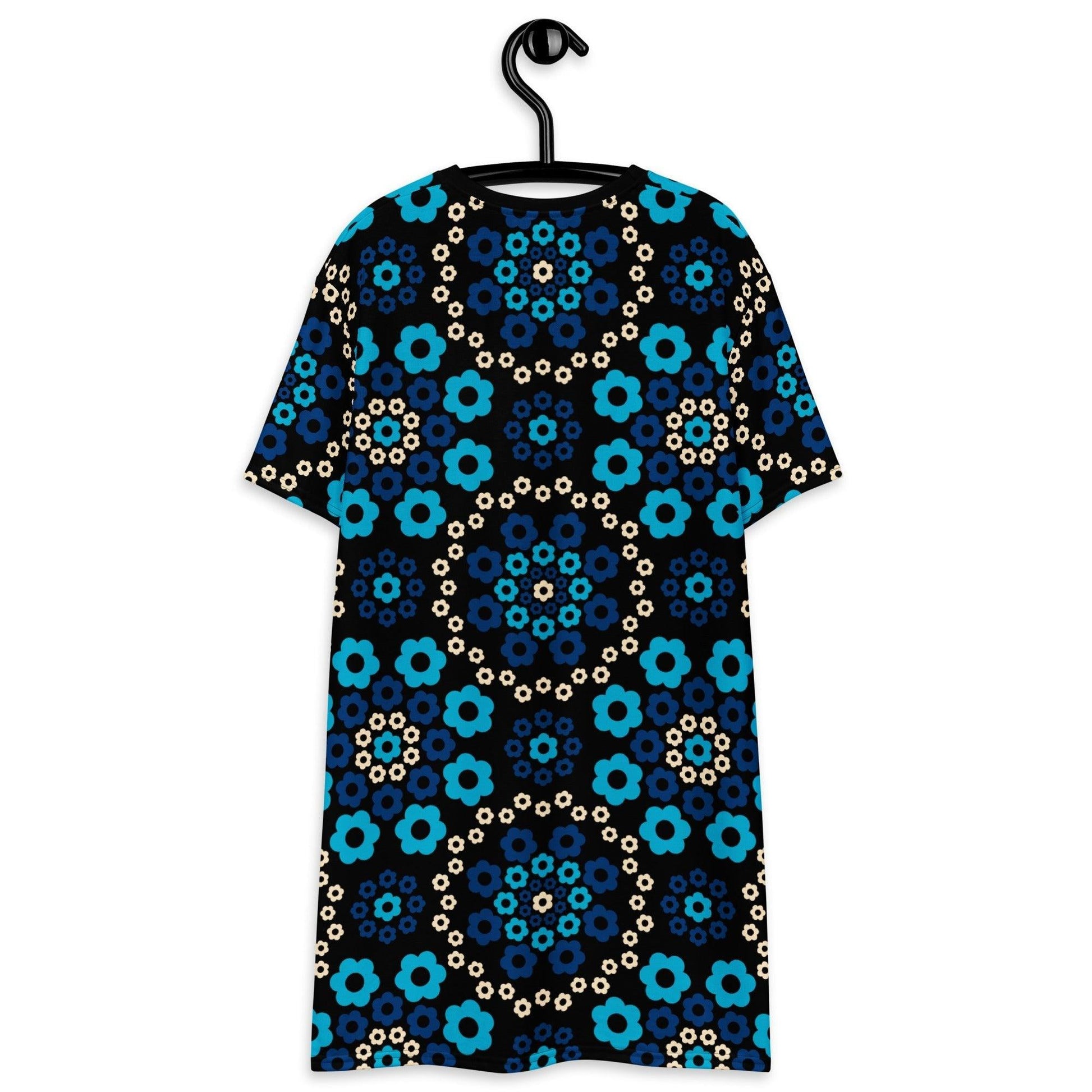 YESTERDAY blue - T-Shirt Dress | SHALMIAK