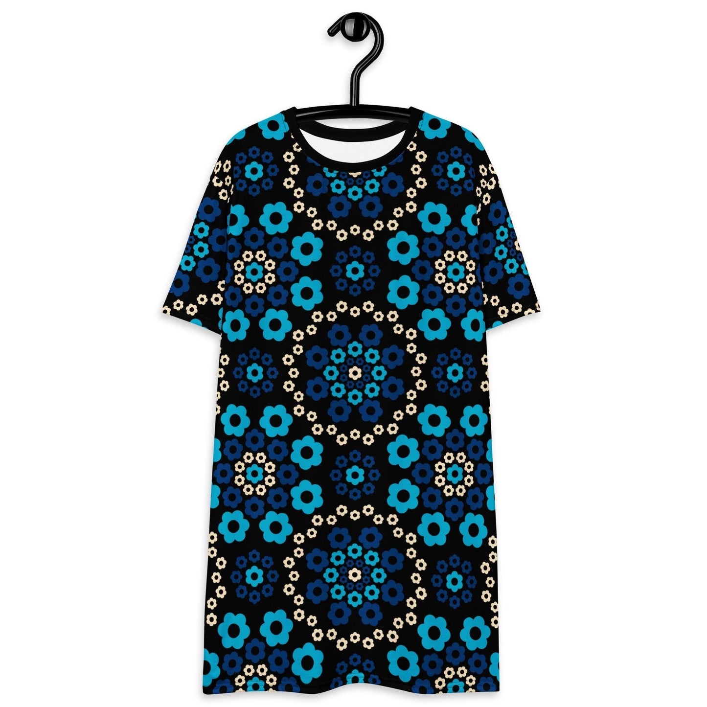 YESTERDAY blue - T-Shirt Dress | SHALMIAK
