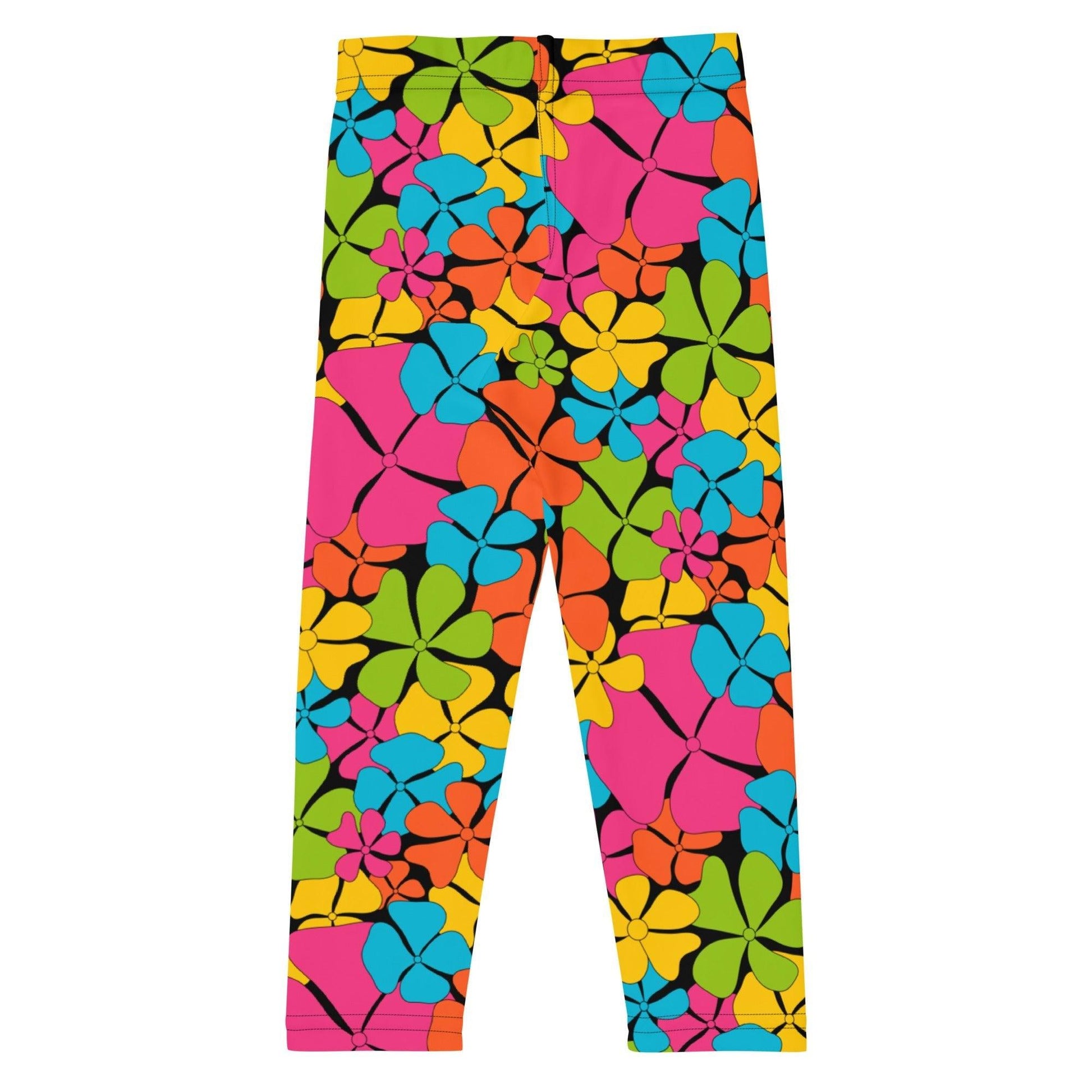 Kids' Leggings -2- ADELIE color - Wild Floral Print