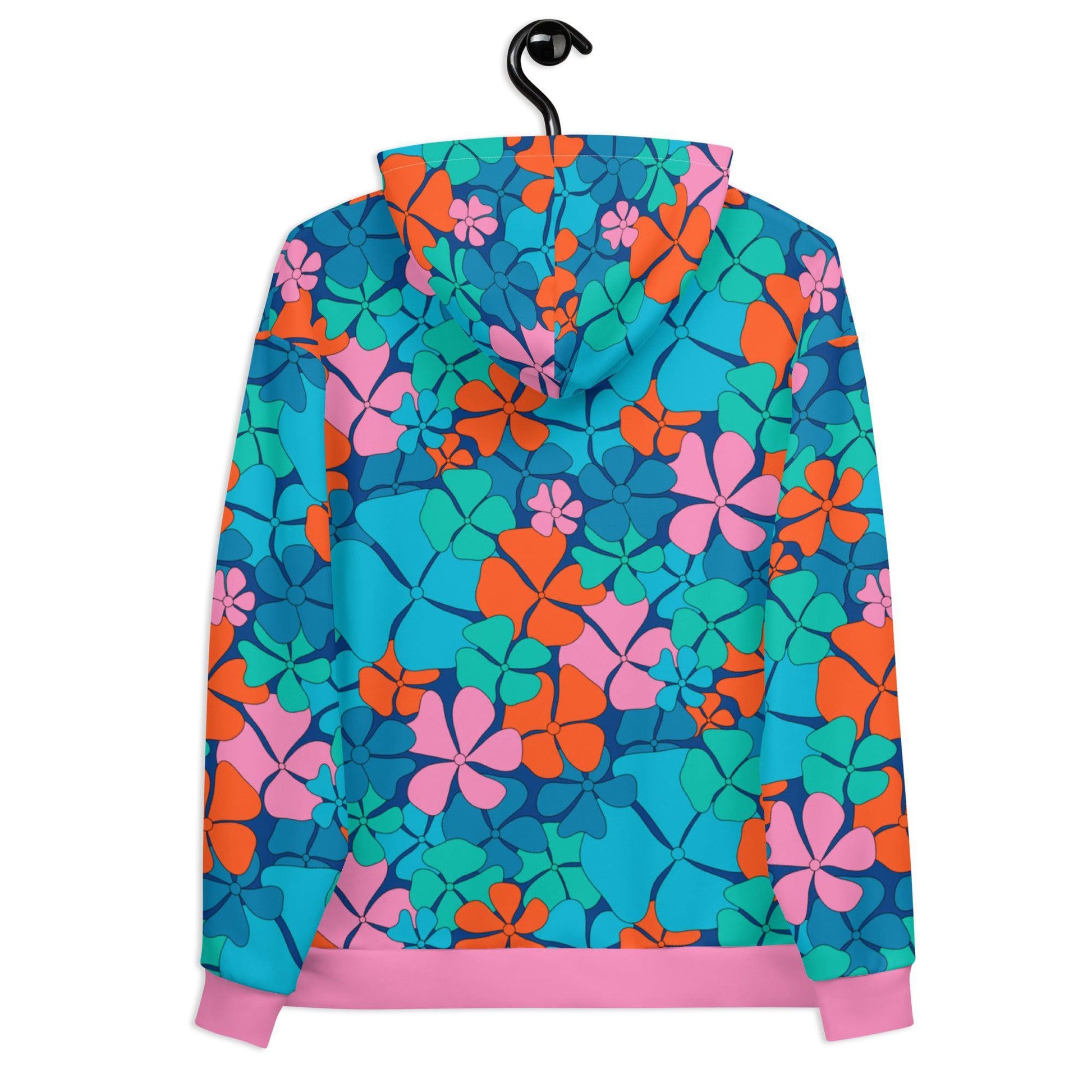 ADELIE orange blue - Hoodie | SHALMIAK