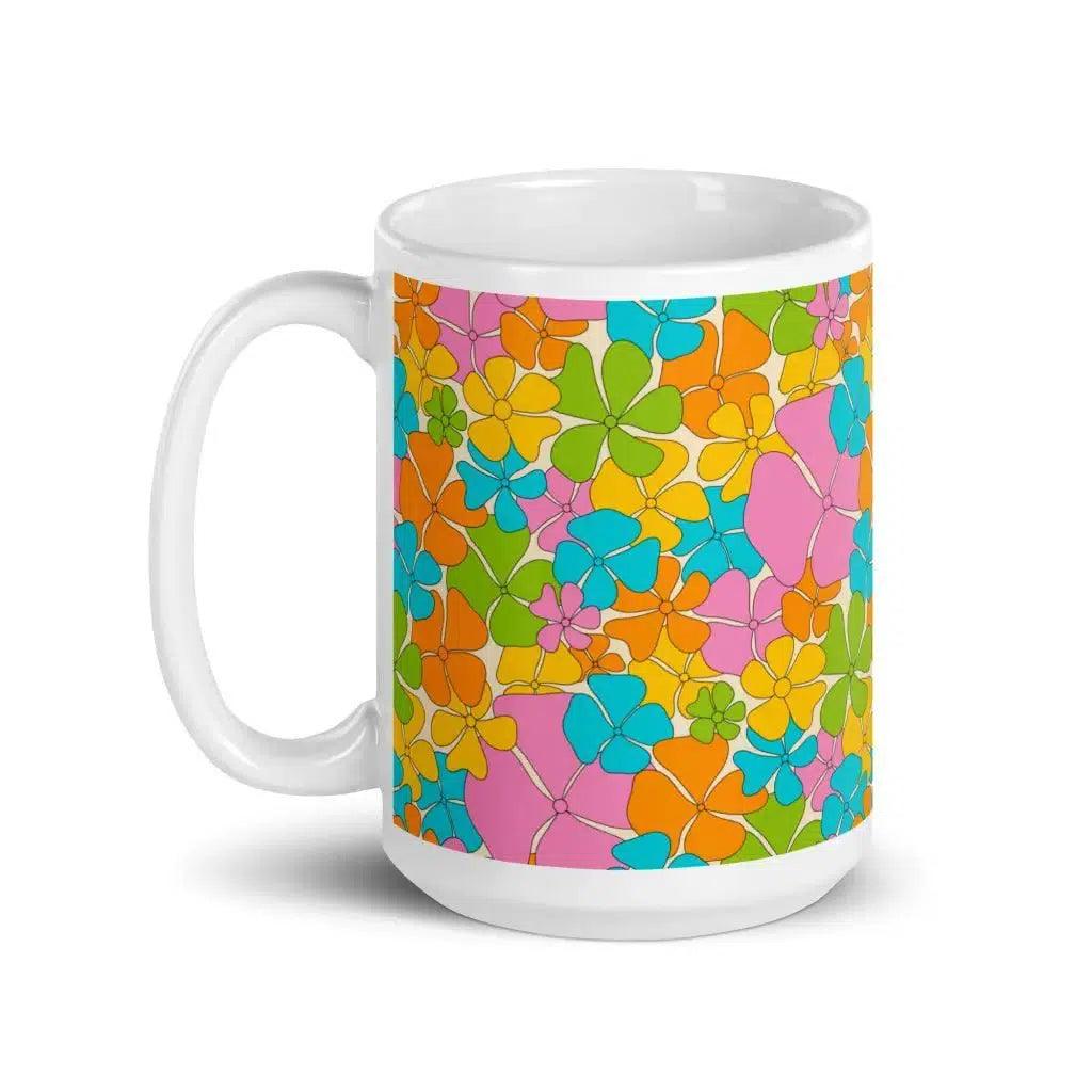Mug - ADELIE pastel - Wild Floral Print