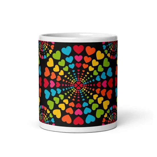 ALL HEARTS MATTER black - Mug | SHALMIAK