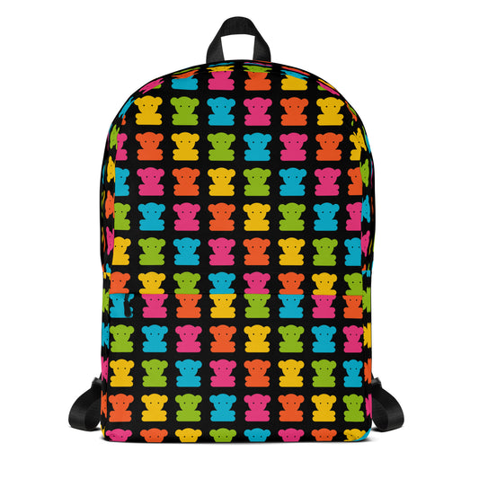 SWEET TEDDY black - Backpack | SHALMIAK