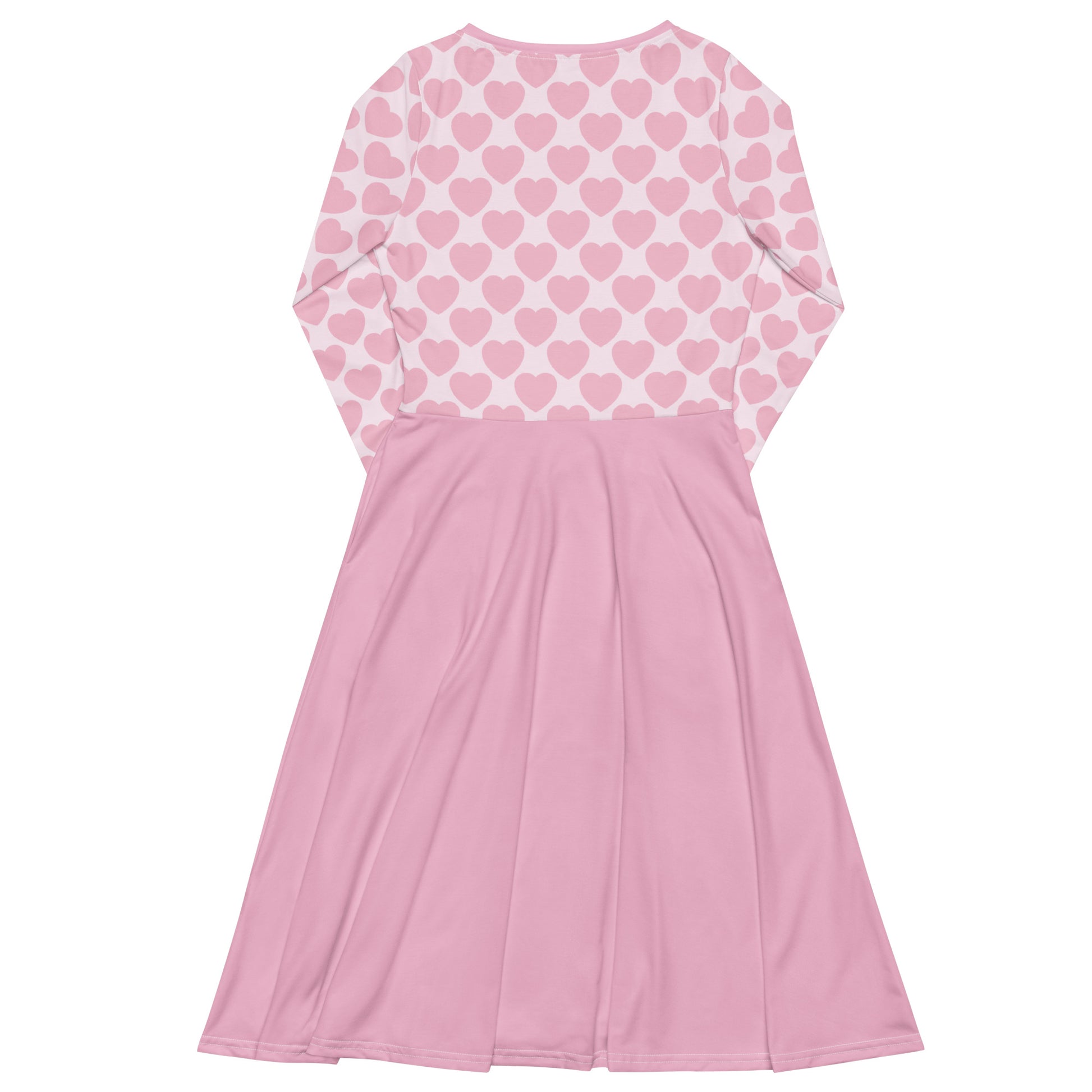 ELLIE LOVE tender pink - Midi Dress With Pockets | SHALMIAK