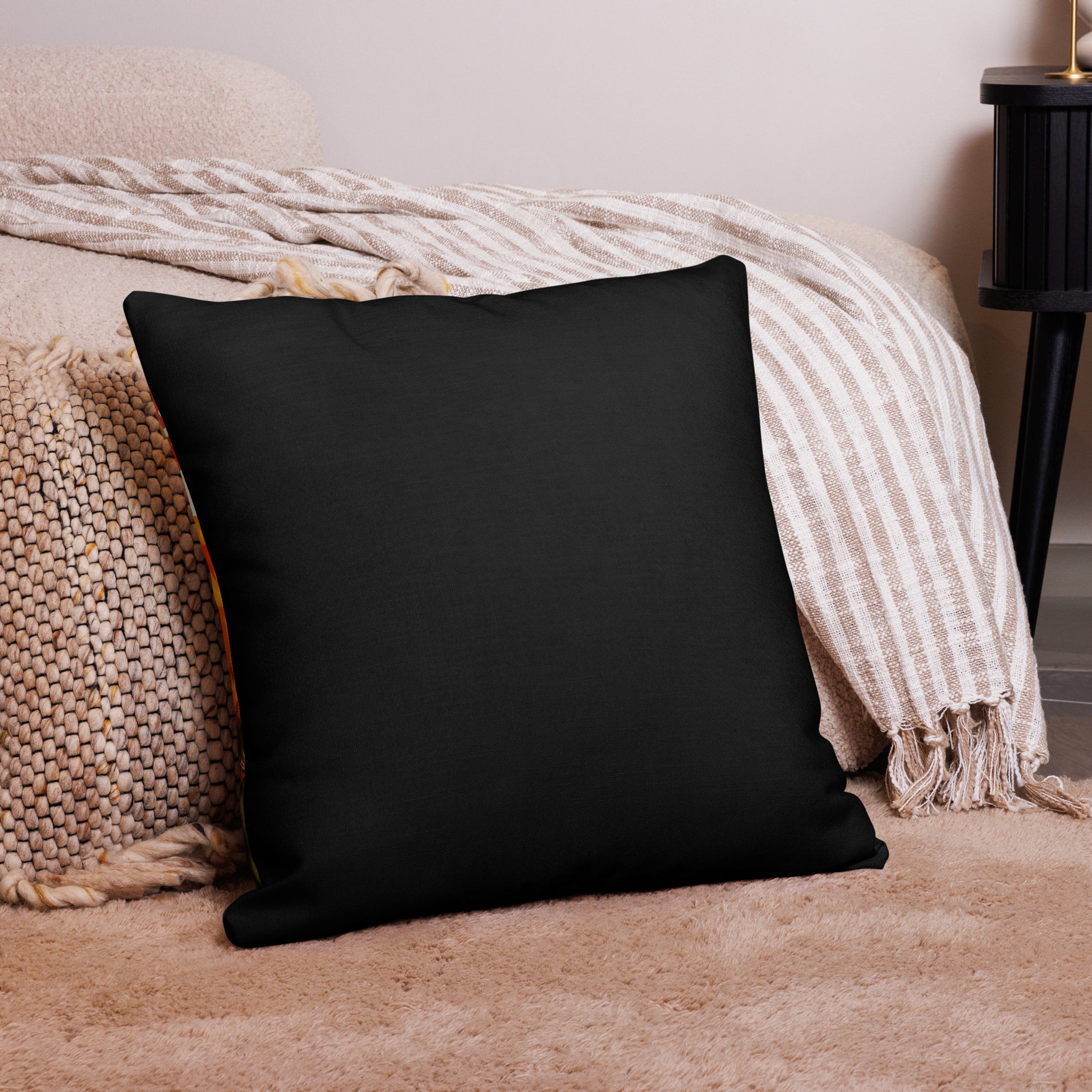Pillow Case - As the sun sets, a dog reminds us to treasure every step | SHALMIAK