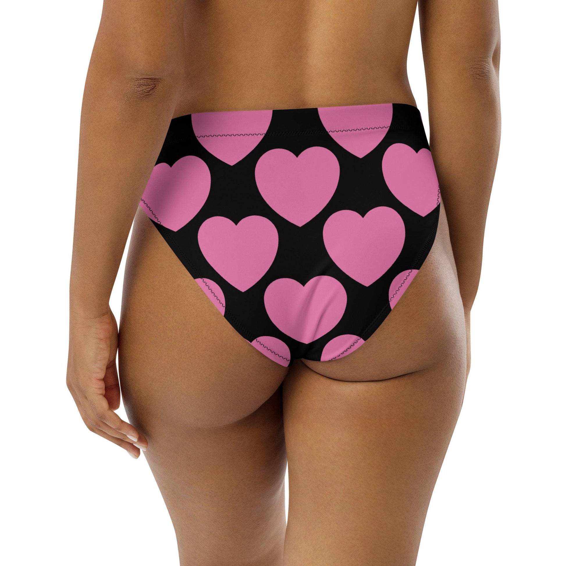 Bikini Bottom - ELLIE LOVE pink black | SHALMIAK