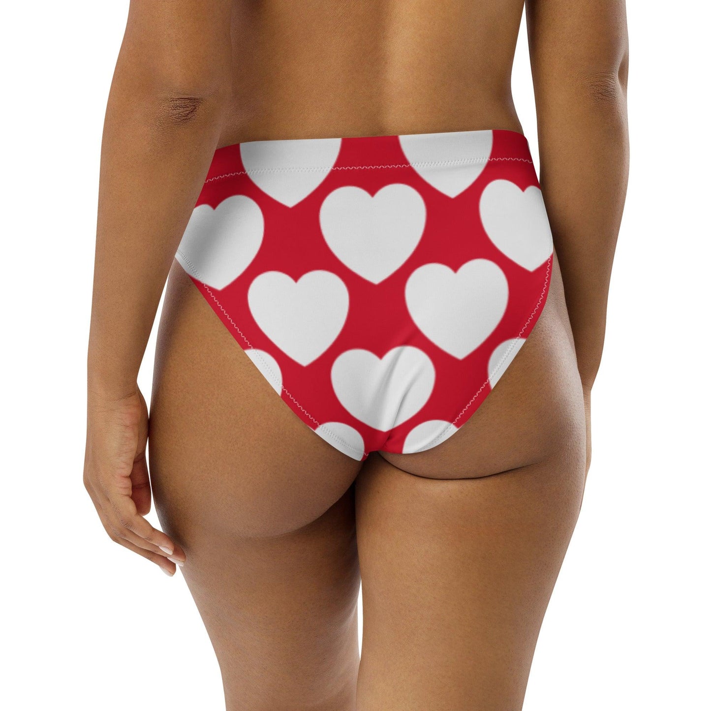 Bikini Bottom - ELLIE LOVE red white | SHALMIAK