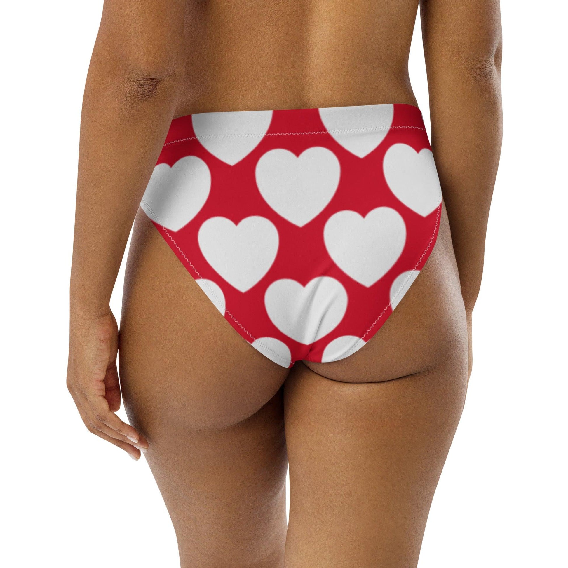 Bikini Bottom - ELLIE LOVE red white | SHALMIAK