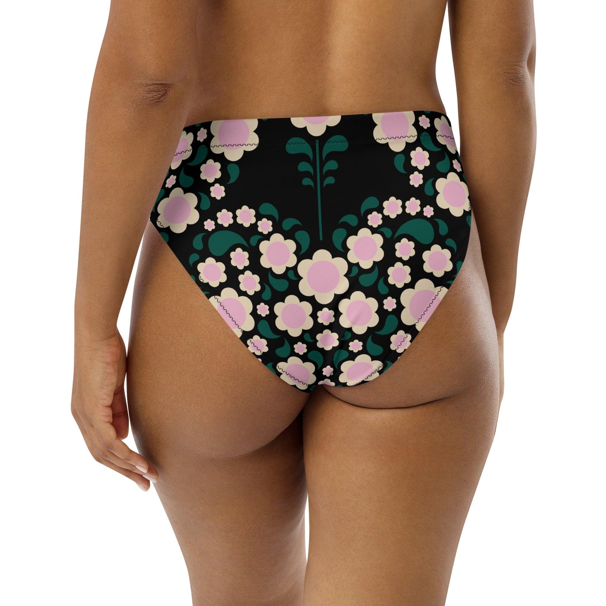 Bikini Bottom - HEARTBEAT pink black | SHALMIAK