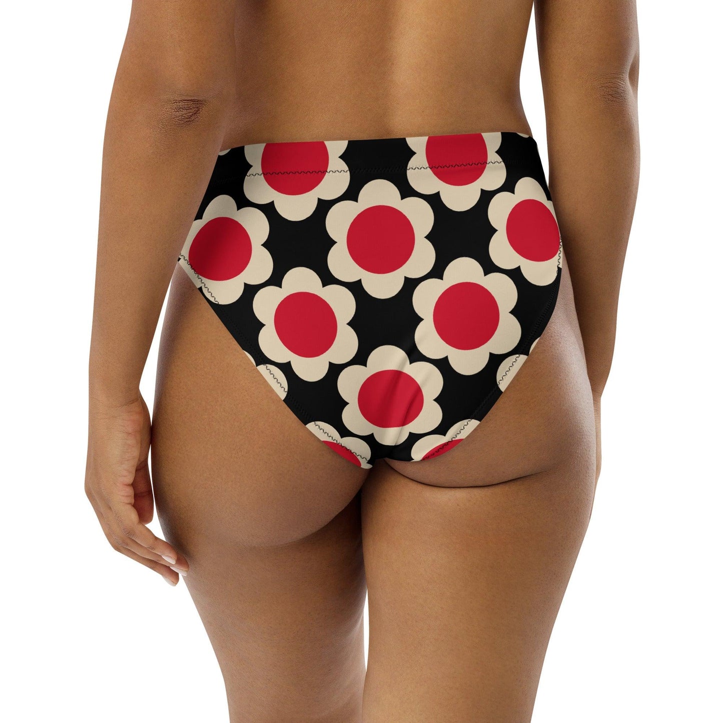 Bikini Bottom - ELLIE red black | SHALMIAK