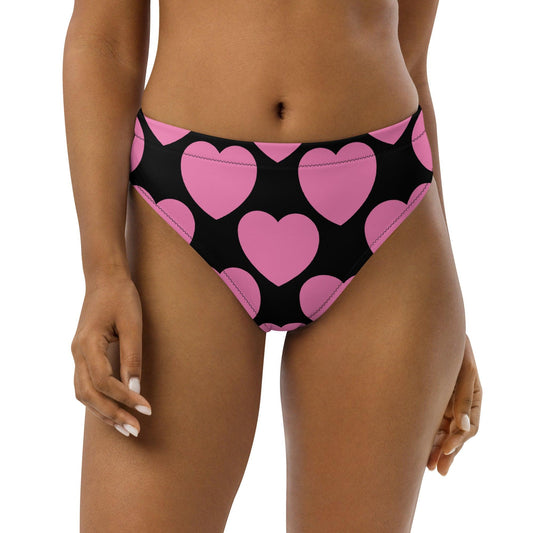 Bikini Bottom - ELLIE LOVE pink black | SHALMIAK