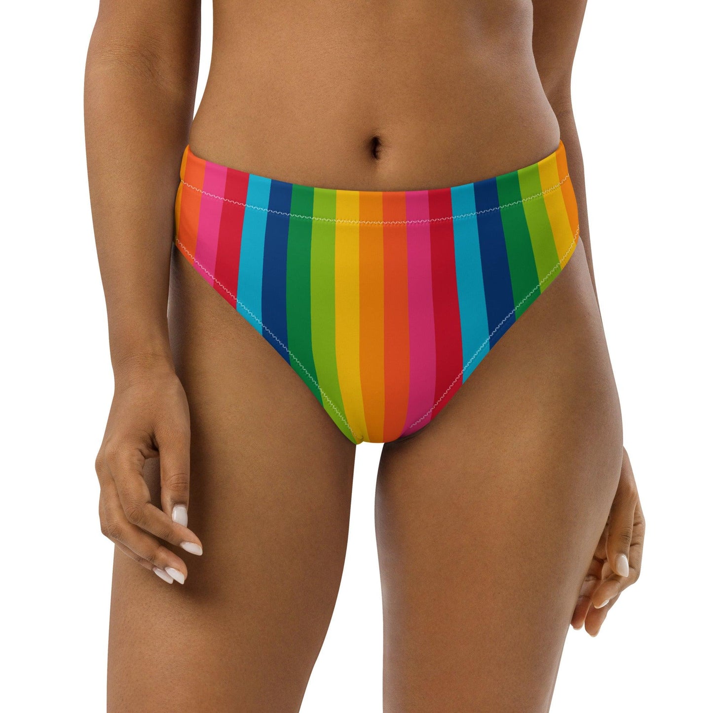 Bikini Bottom - RAINBOW STRIPE vertical | SHALMIAK