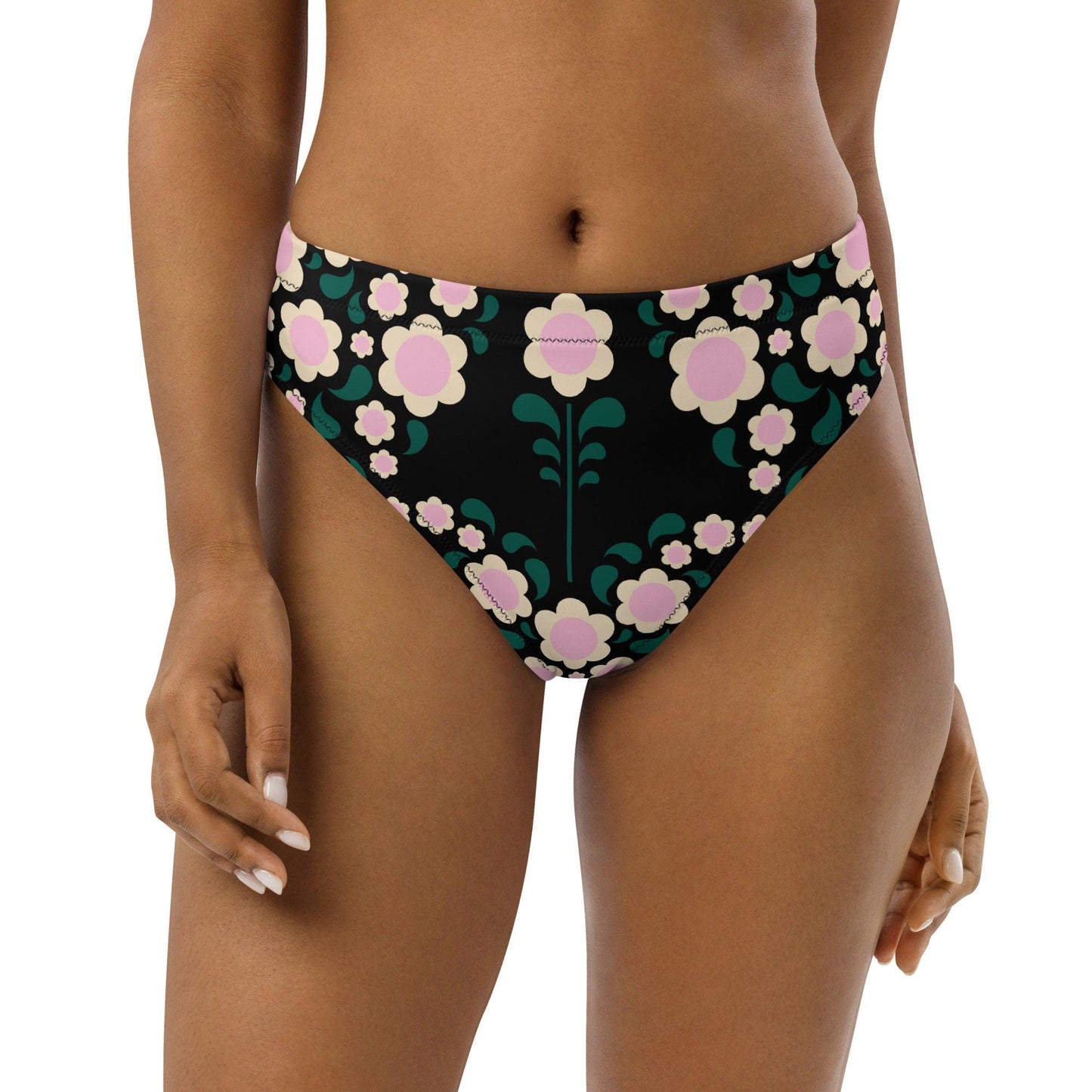 Bikini Bottom - HEARTBEAT pink black | SHALMIAK