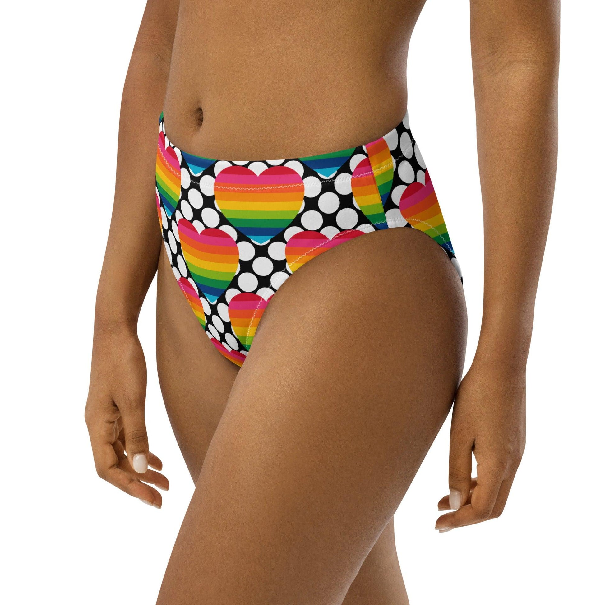 Bikini Bottom - ELLIE LOVE DOT rainbow | SHALMIAK