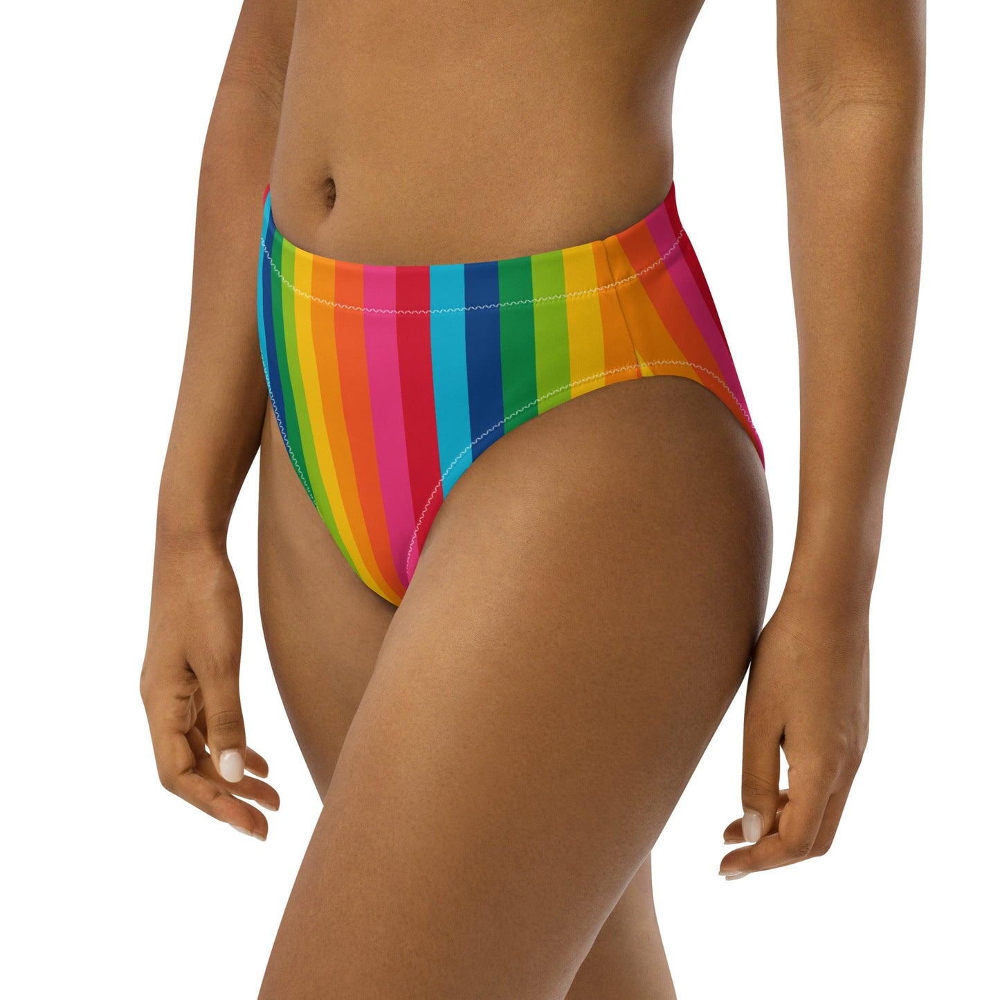 Bikini Bottom - RAINBOW STRIPE vertical | SHALMIAK