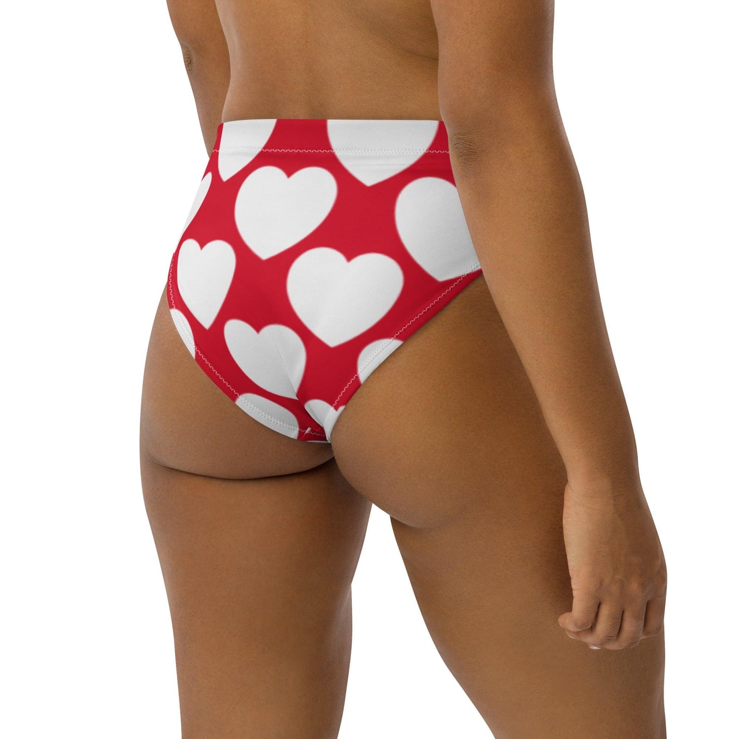 Bikini Bottom - ELLIE LOVE red white | SHALMIAK