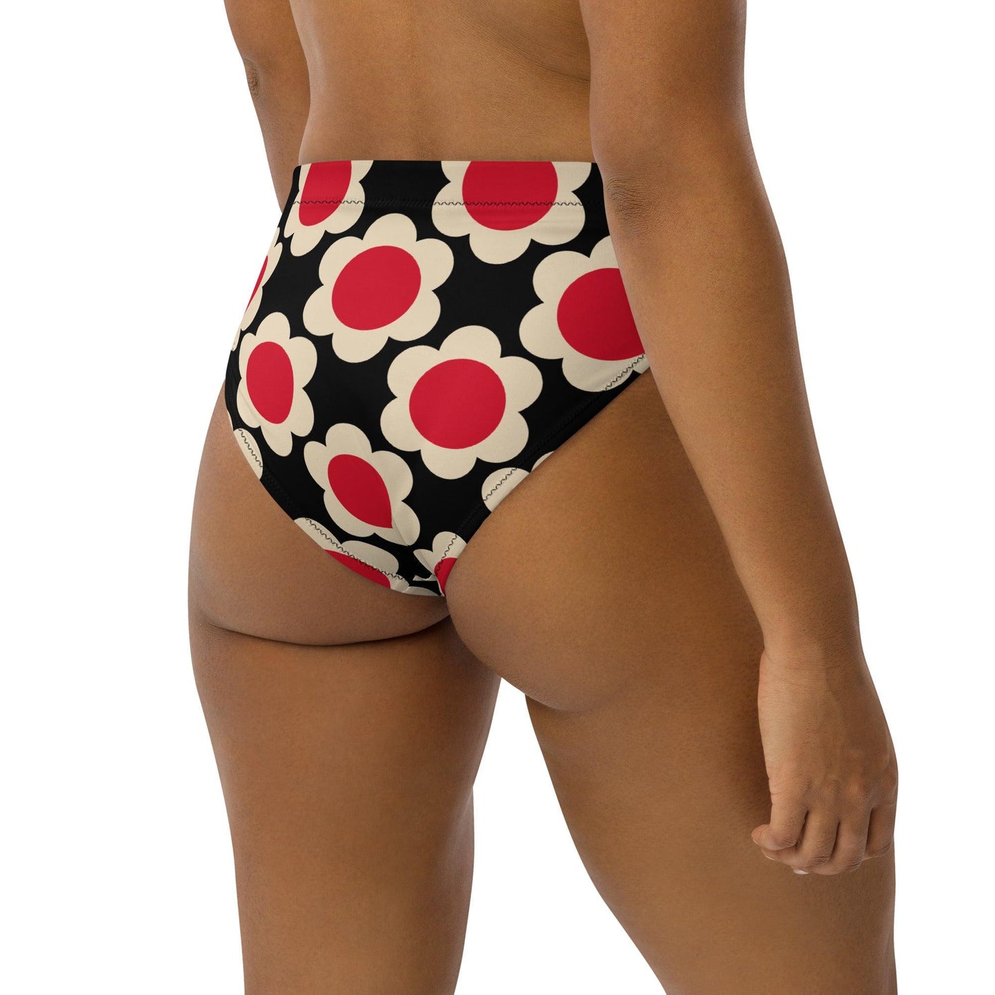 Bikini Bottom - ELLIE red black | SHALMIAK