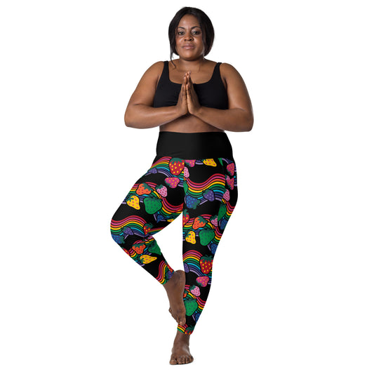 BERRYBOW black - Leggings With Pockets | SHALMIAK