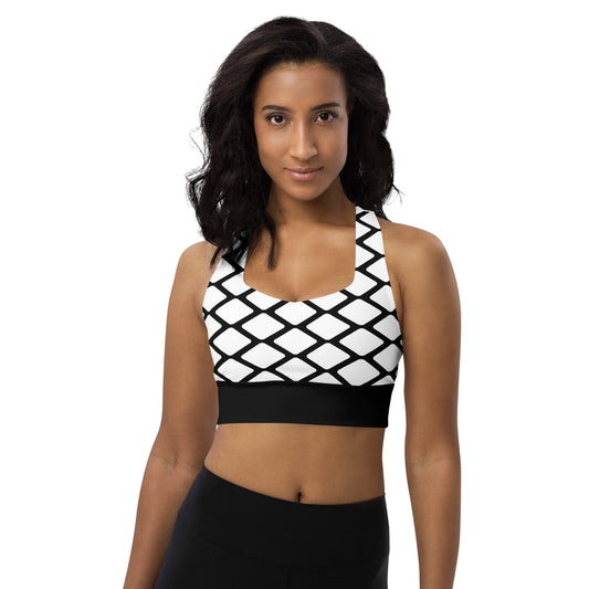 Sports Bra - SHALMIAKKI white | SHALMIAK