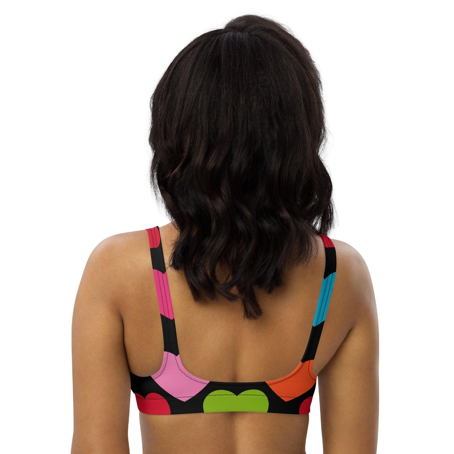 Bikini Top - ELLIE LOVE mix black | SHALMIAK