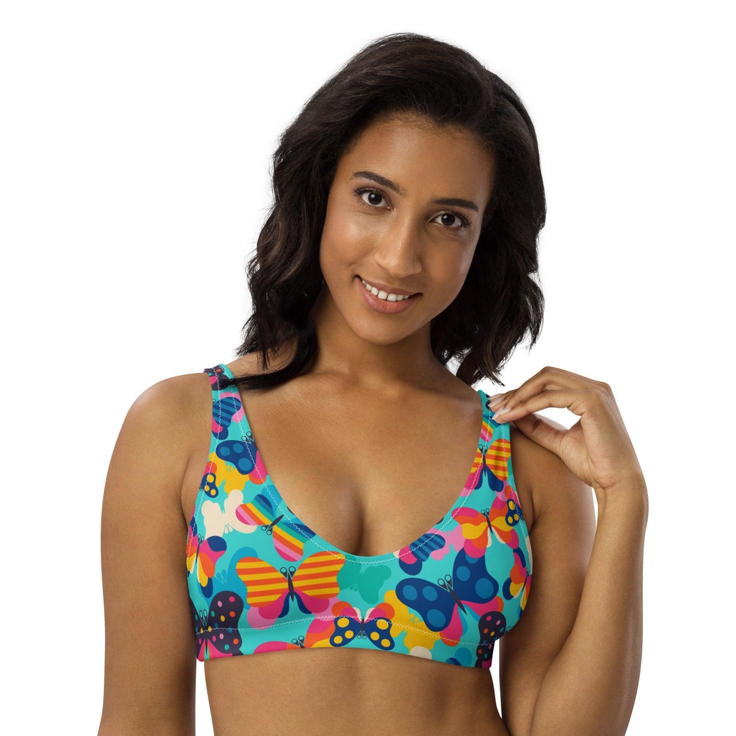 Bikini Top - FLYRAVE turquoise | SHALMIAK