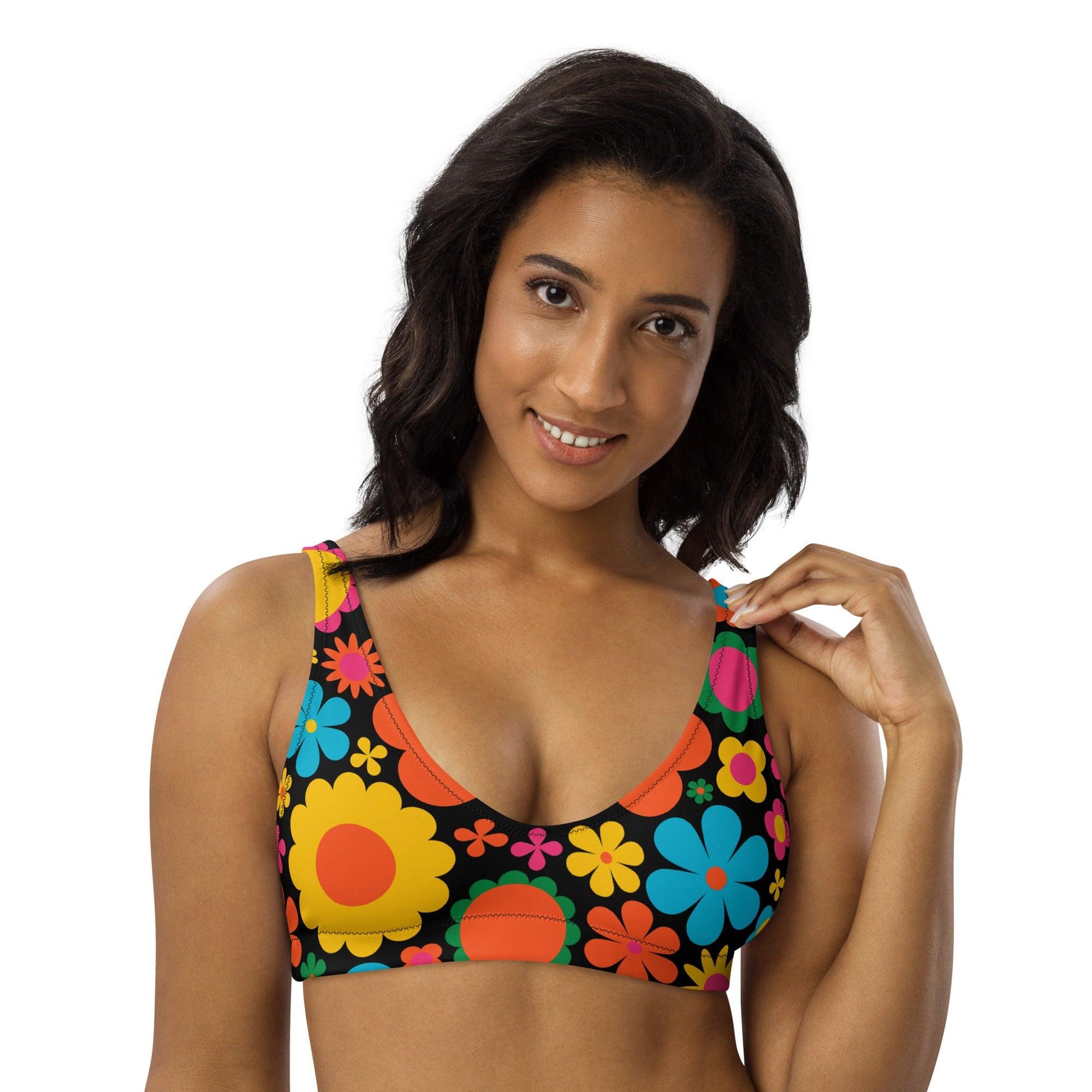 Bikini Top - BLOOMPOP happy | SHALMIAK