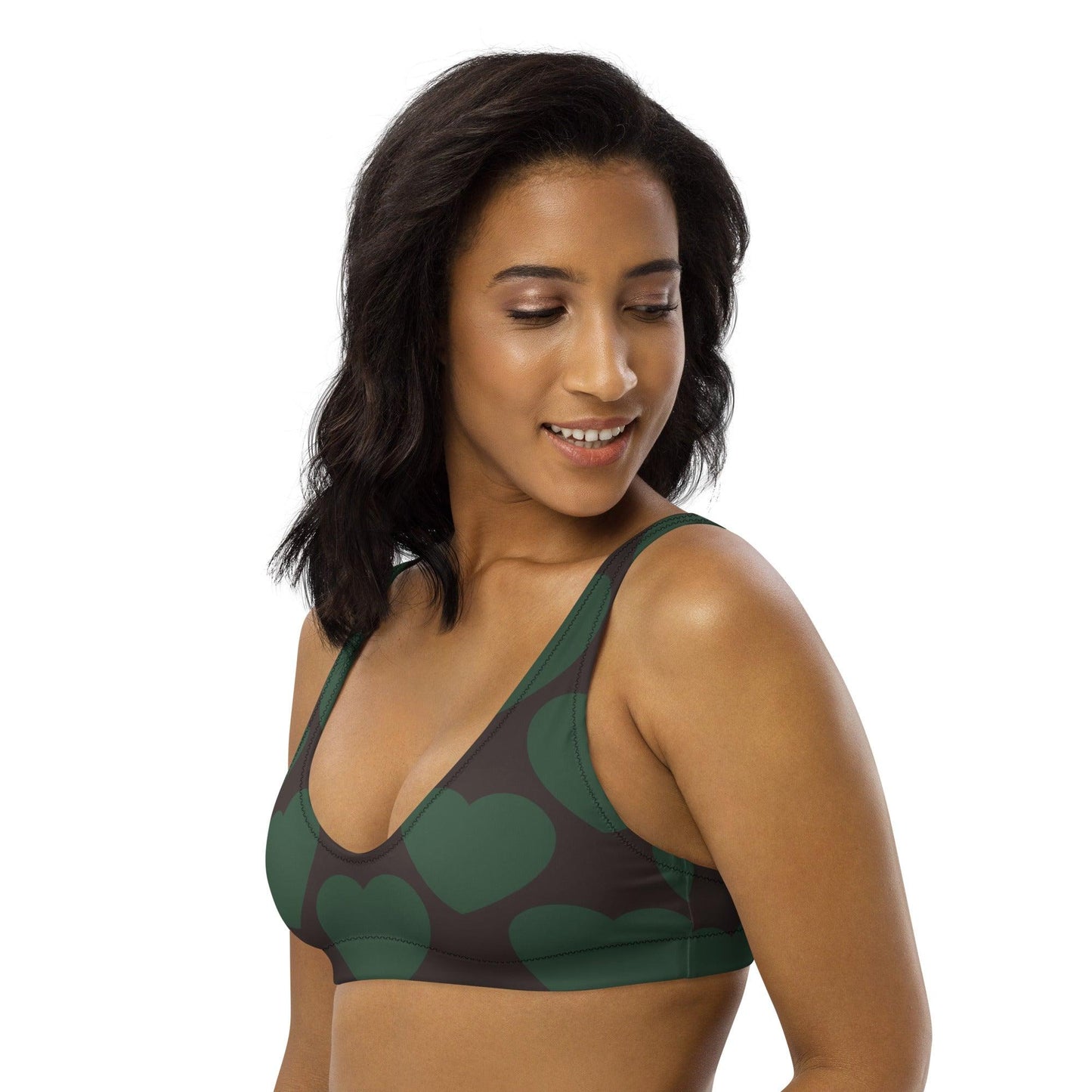 Bikini Top - ELLIE LOVE forest | SHALMIAK