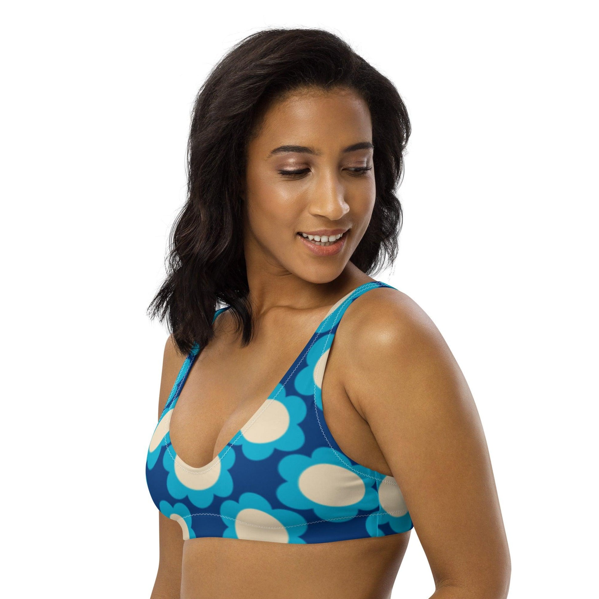 Bikini Top - ELLIE blue | SHALMIAK