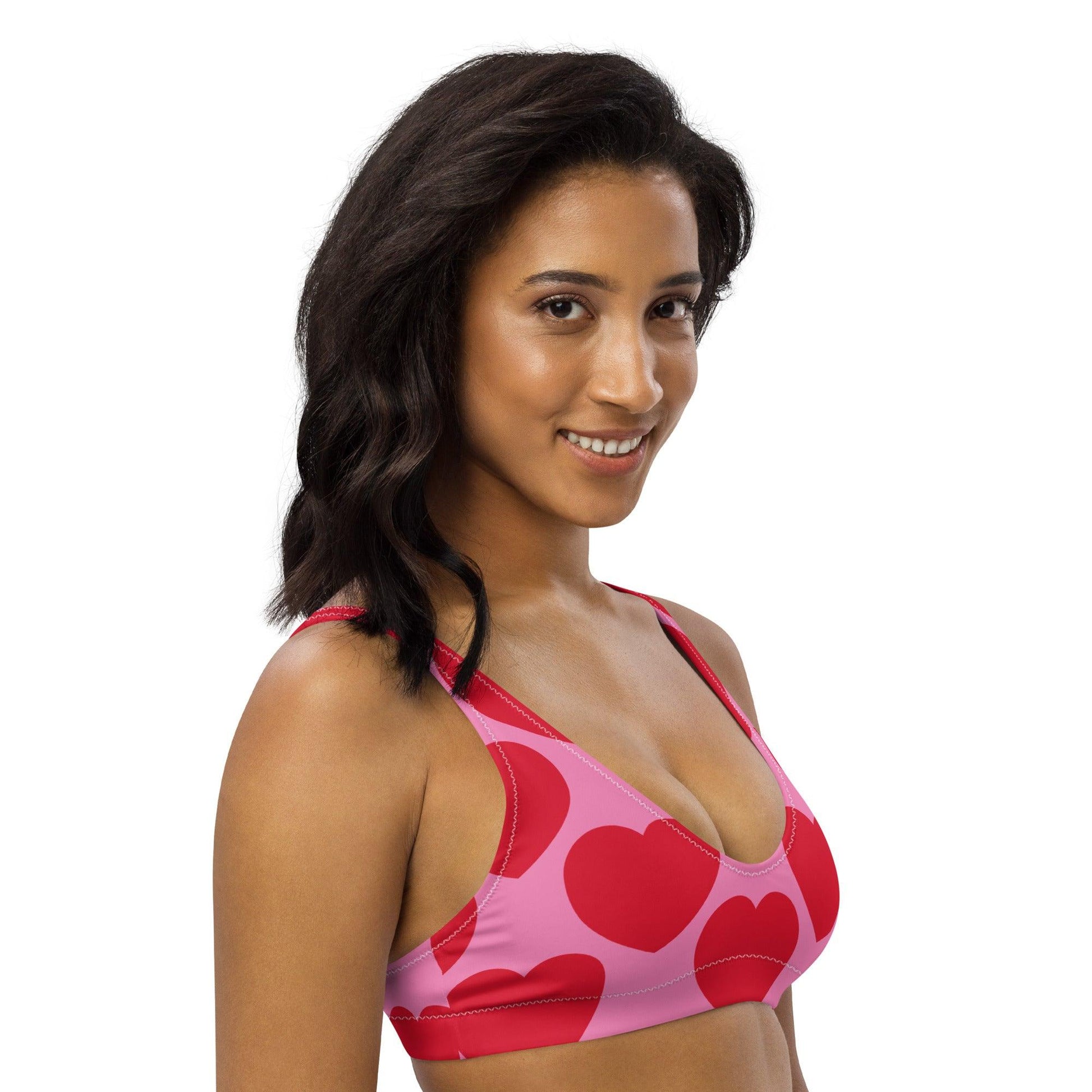 Bikini Top - ELLIE LOVE red | SHALMIAK