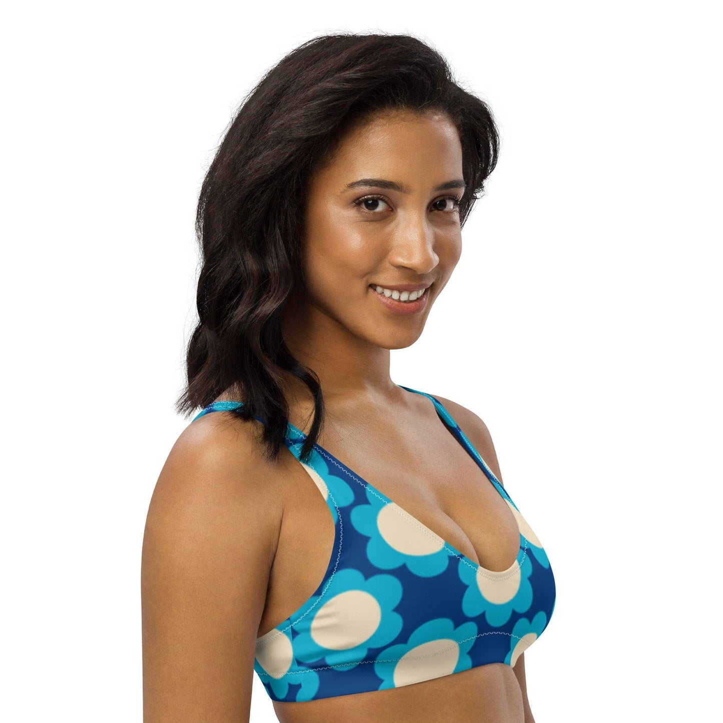 Bikini Top - ELLIE blue | SHALMIAK