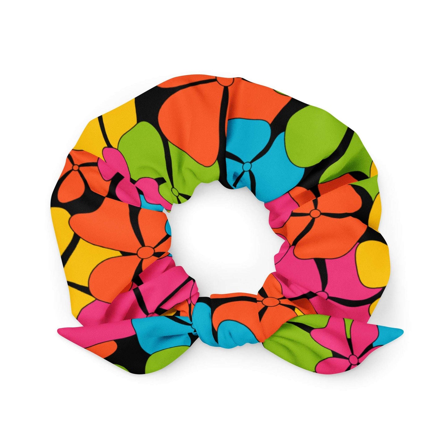 Scrunchie - ADELIE color - Wild Floral Print