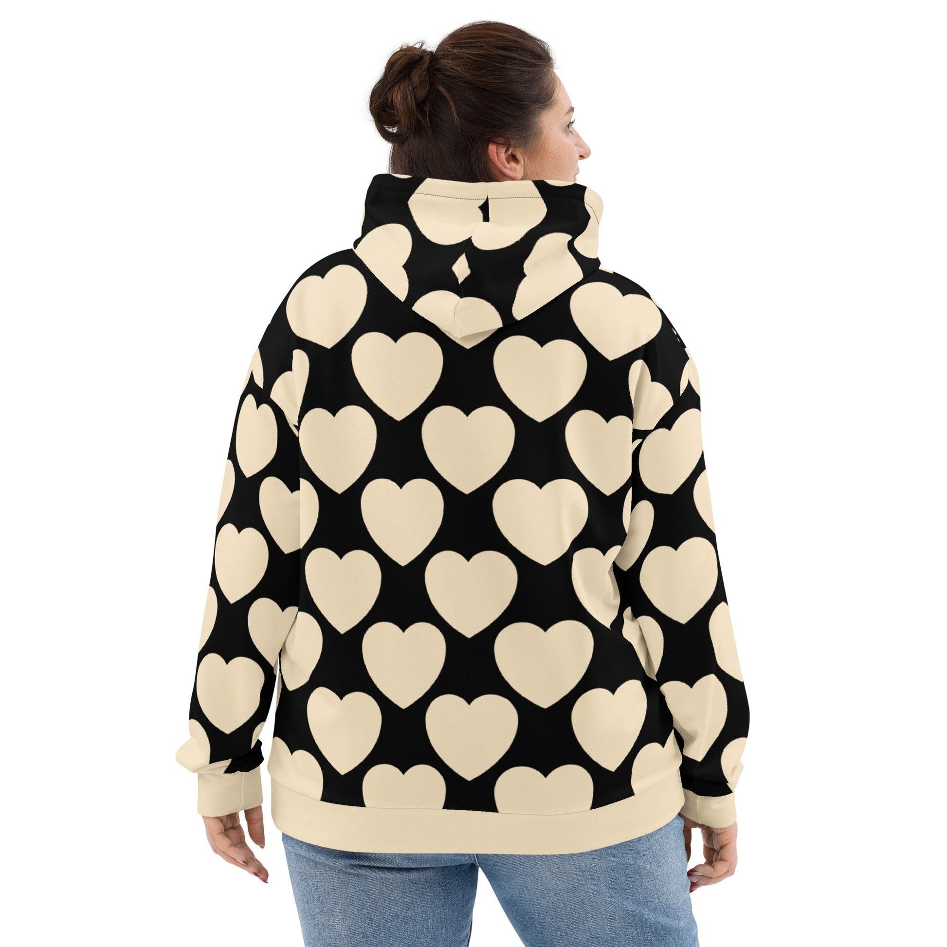 ELLIE LOVE black - Hoodie | SHALMIAK
