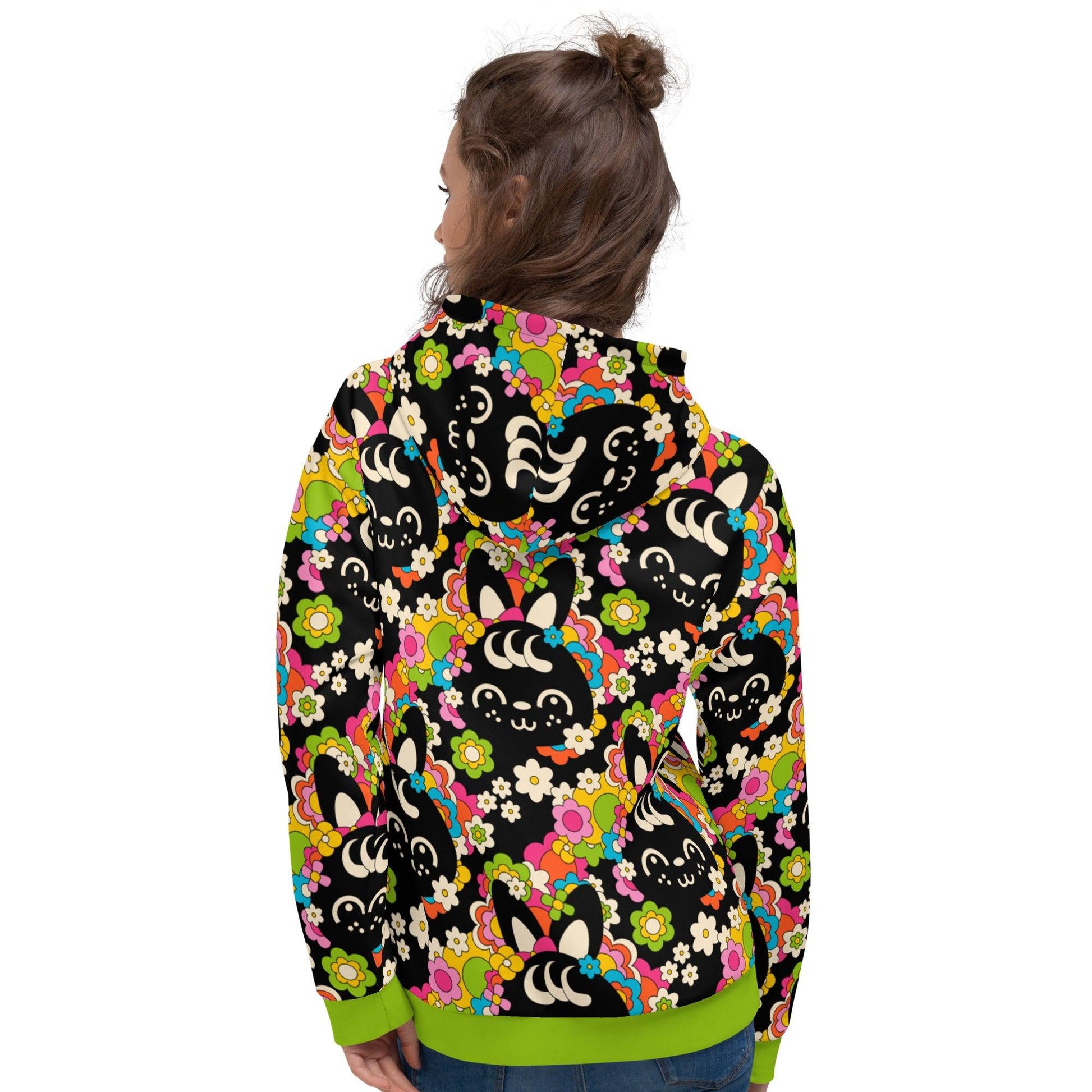 POPBUNNY black - Hoodie | SHALMIAK